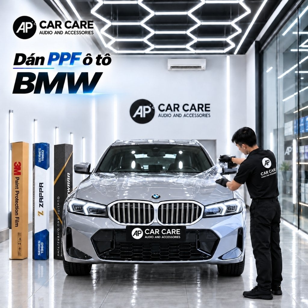 Dán PPF xe BMW (Series 3 - 5 - 7/ X3 /  X5 / X7)