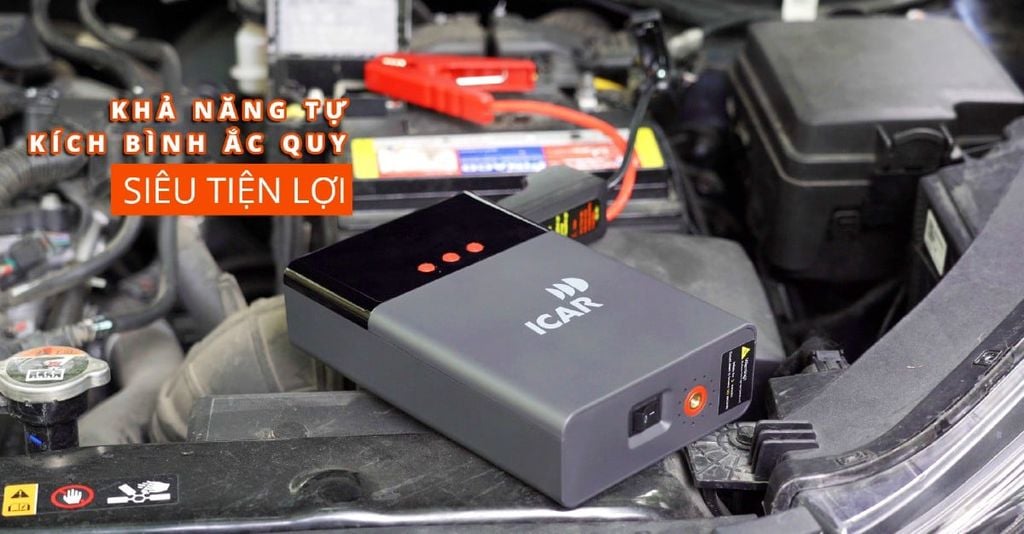 Bơm Lốp Ô Tô iCar IPress P68 Mini Đa Năng