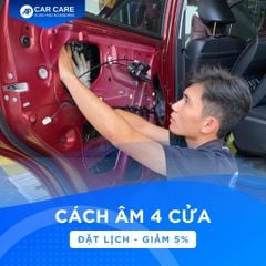 Dịch vụ cách âm 4 cánh cửa ô tô