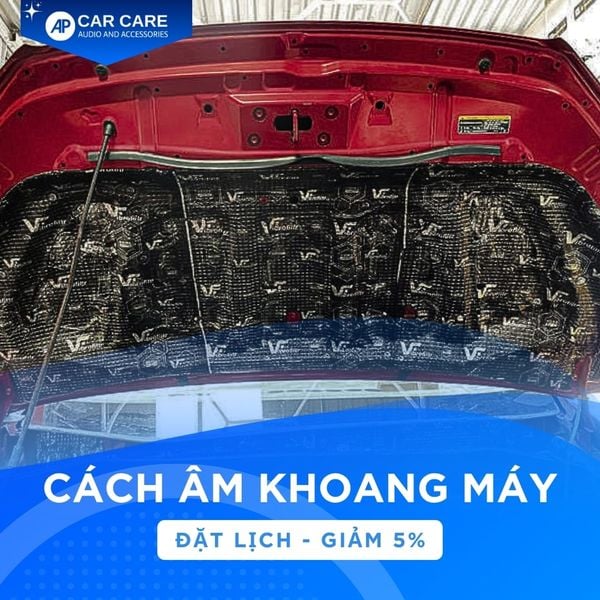 Dịch vụ cách âm khoang máy ô tô