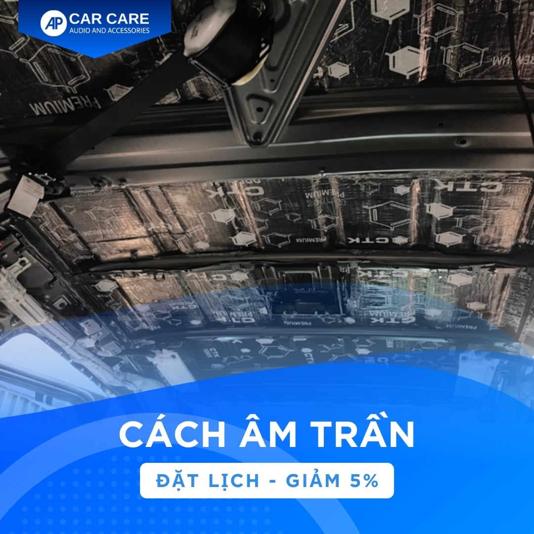Dịch vụ cách âm trần ô tô