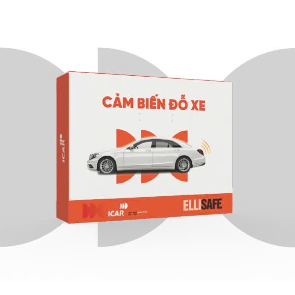 Hộp sản phẩm cảm biến đỗ xe iCar Ellisafe