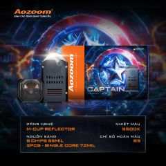 Bi LED Aozoom Captain 1.8 Inch – Đèn Bi Pha Ô Tô