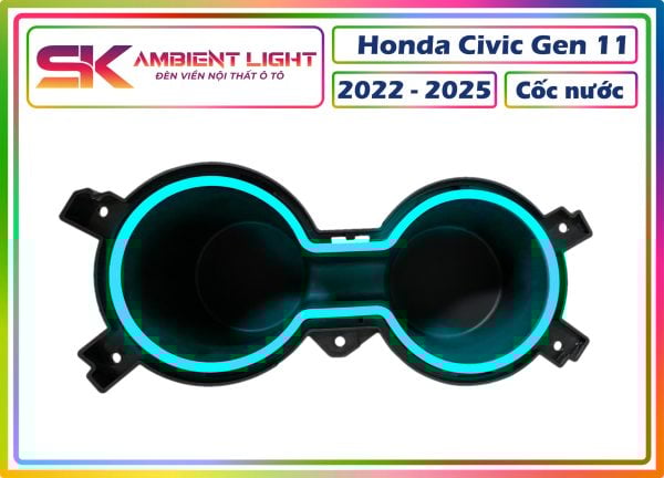 Led cốc Honda Civic Gen 11