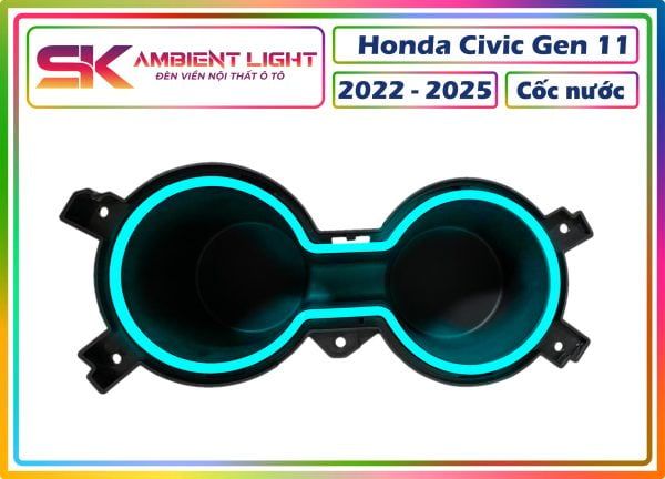 Led cốc Honda Civic Gen 11