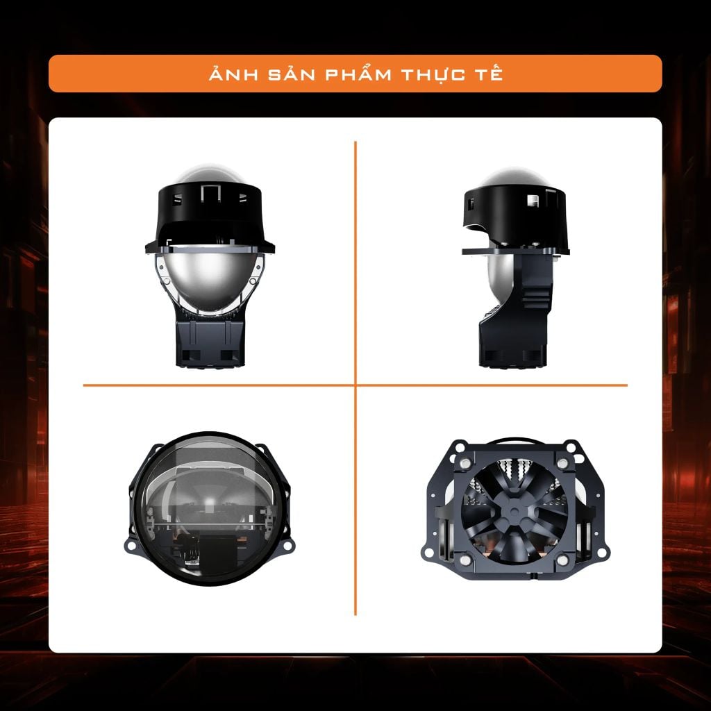 Bi LED Aozoom D1 – Chân D1S Cho Xe Châu Âu