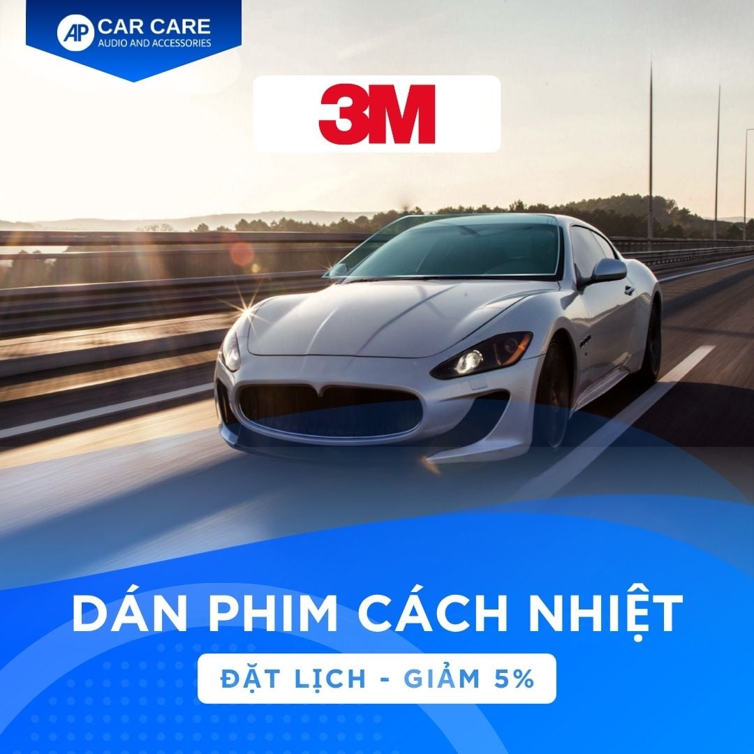Dán phim cách nhiệt ô tô 3M