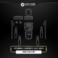 Dán PPF nội thất ô tô Hyundai Santafe