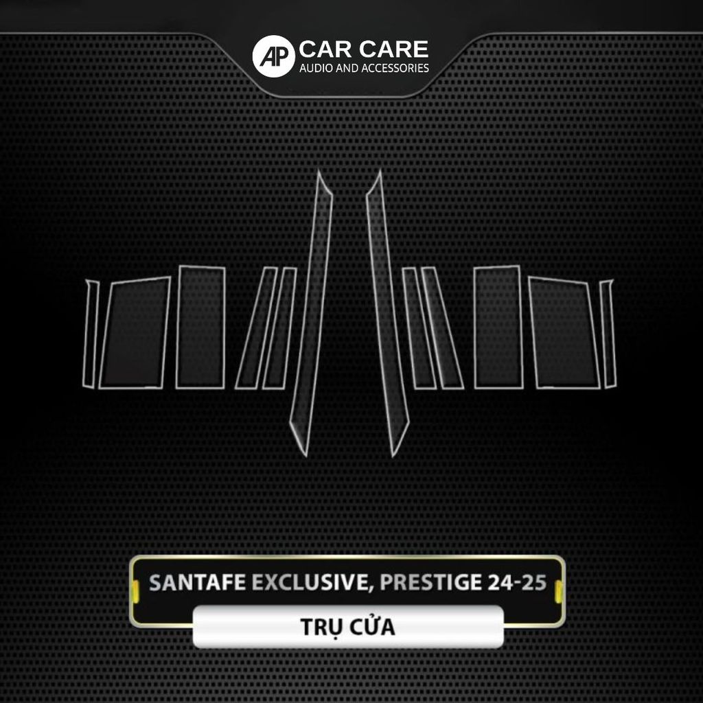 Dán PPF nội thất ô tô Hyundai Santafe