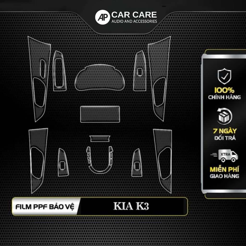 Dán PPF nội thất ô tô KIA