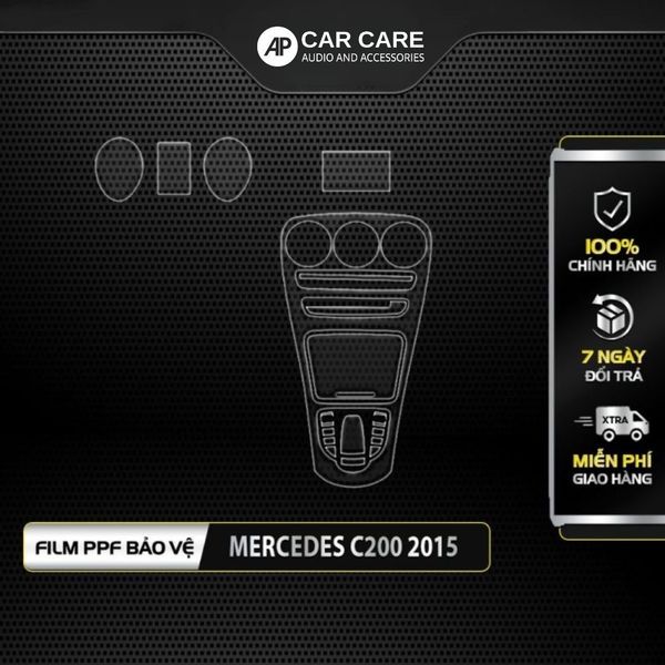 Dán PPF nội thất ô tô MERCEDES C-CLASS
