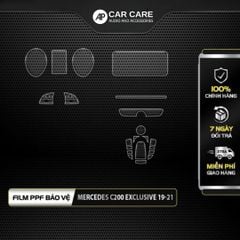 Dán PPF nội thất ô tô MERCEDES C-CLASS