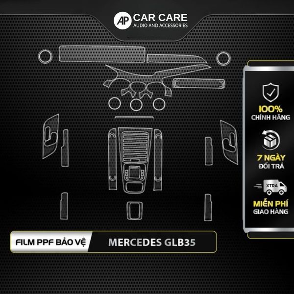 Dán PPF nội thất ô tô MERCEDES SUV