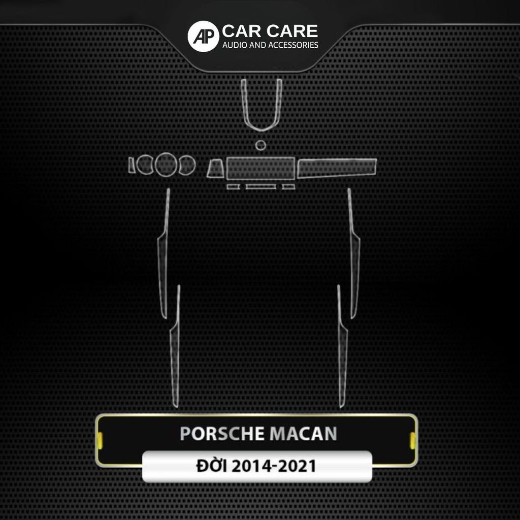 Dán PPF nội thất ô tô PORSCHE