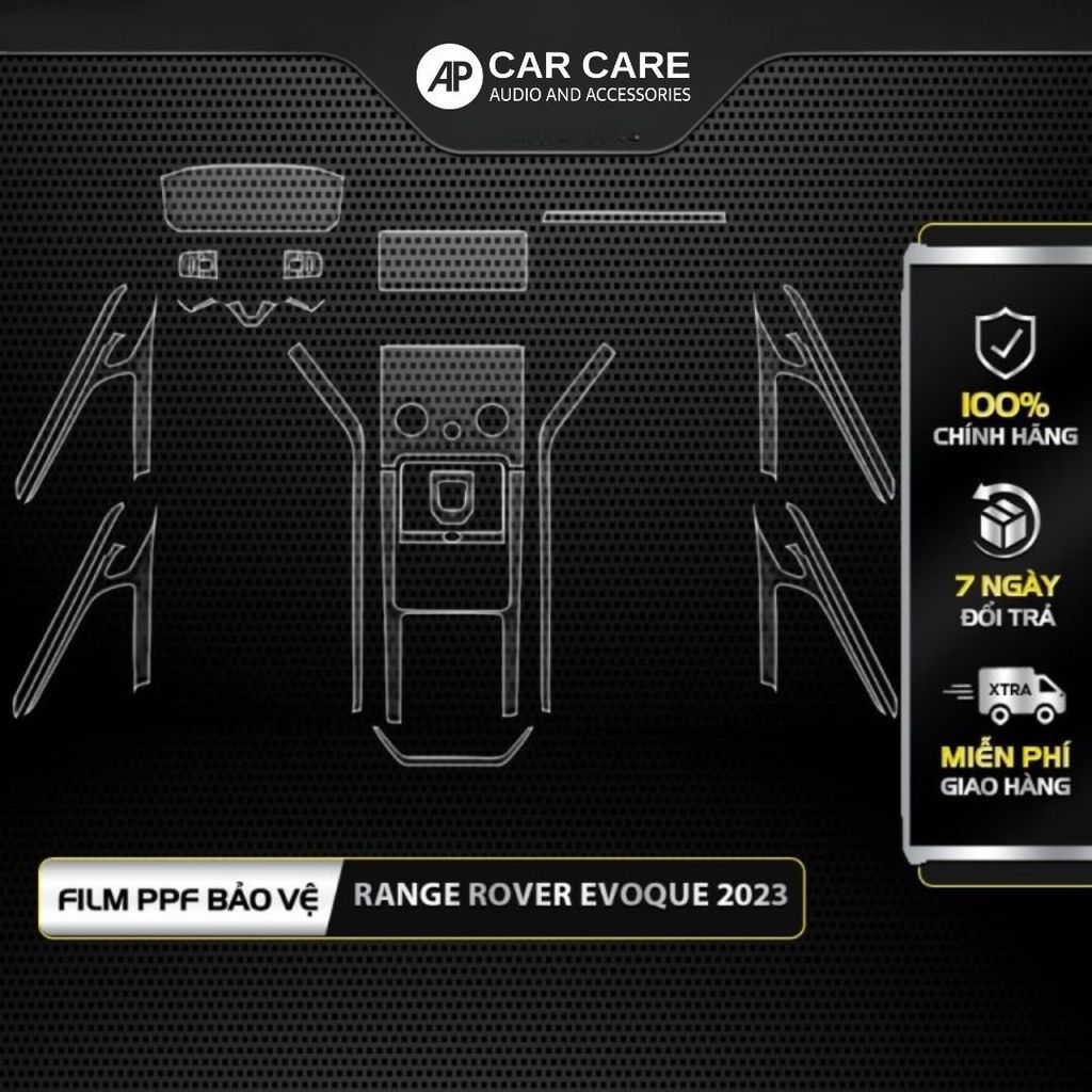 Dán PPF nội thất ô tô RANGE ROVER
