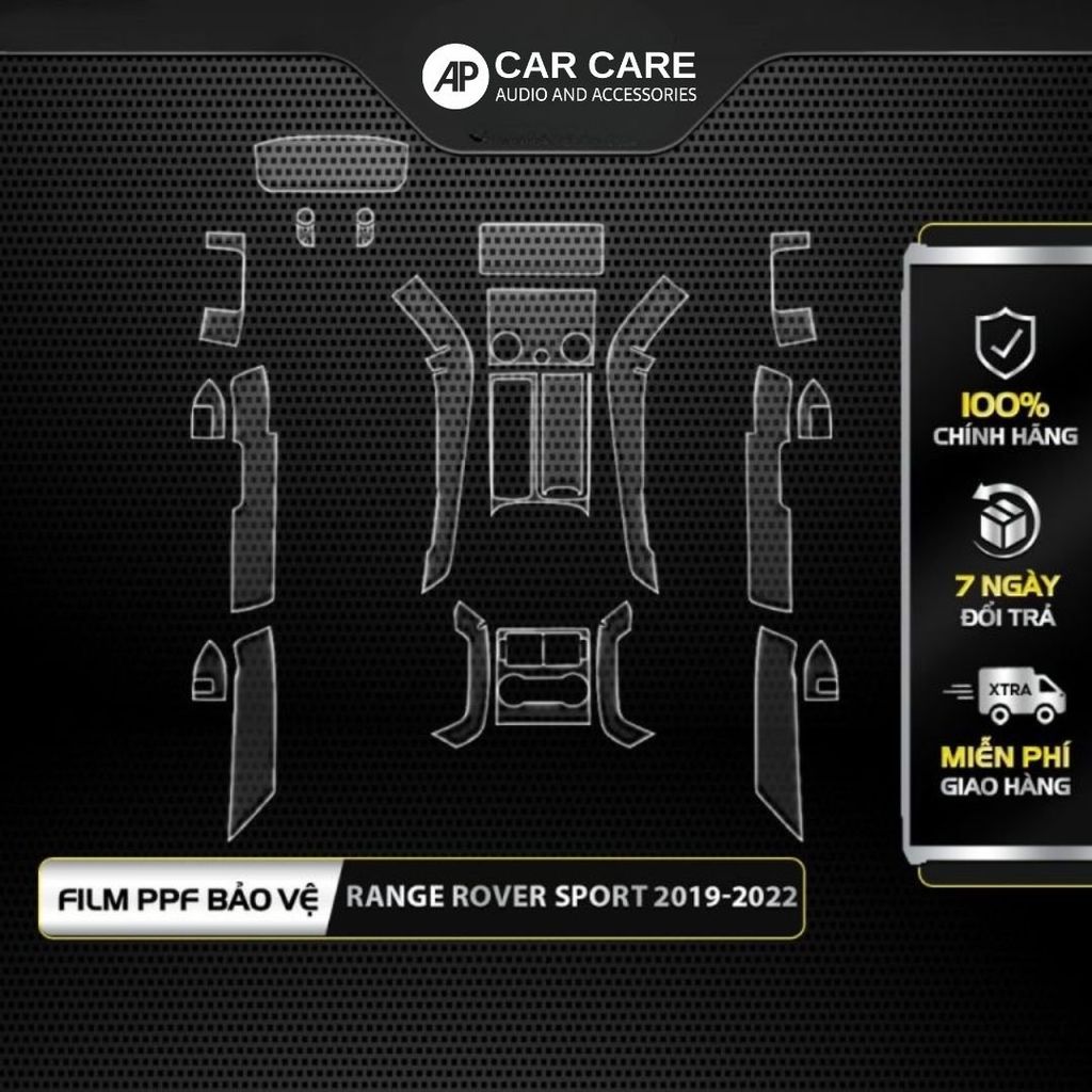 Dán PPF nội thất ô tô RANGE ROVER