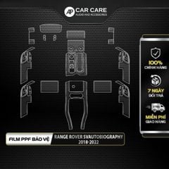 Dán PPF nội thất ô tô RANGE ROVER