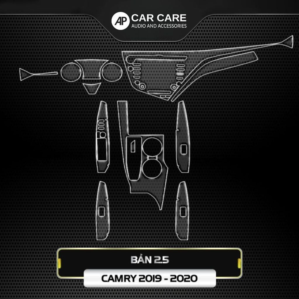 Dán PPF nội thất ô tô TOYOTA