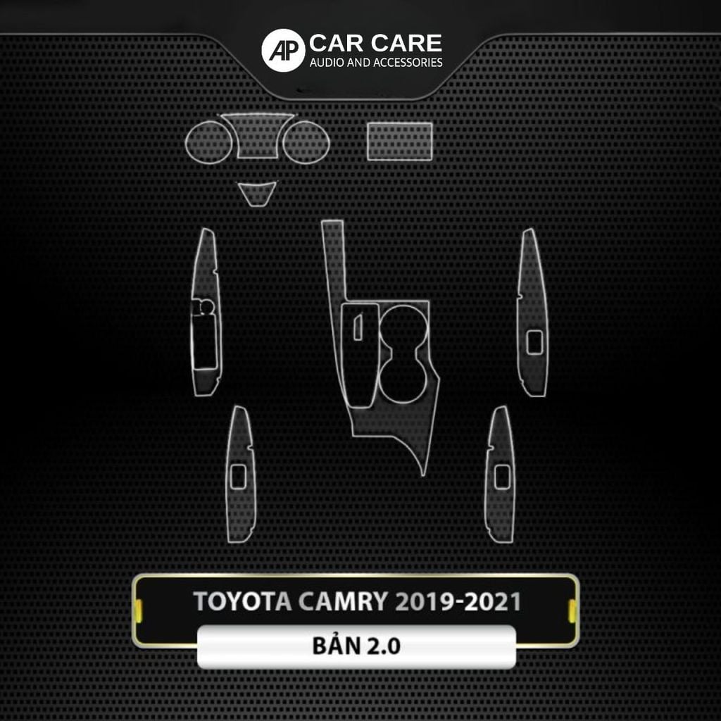 Dán PPF nội thất ô tô TOYOTA