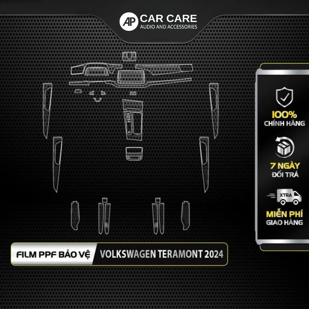 Dán PPF nội thất ô tô VOLKSWAGEN