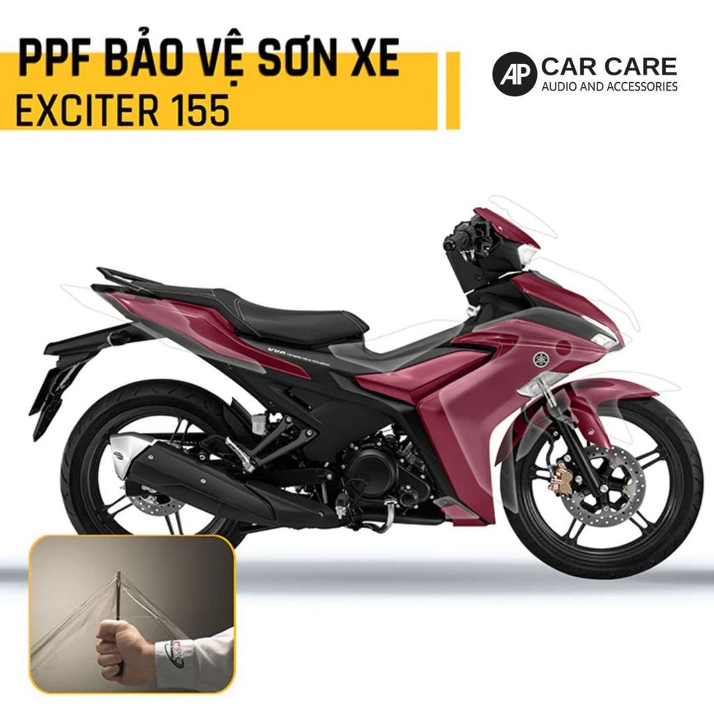 Dán PPF xe máy Yamaha