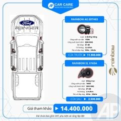 Độ loa ô tô Ford Ranger 2025 (6 loa)