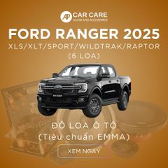 Độ loa ô tô Ford Ranger 2025 (6 loa)
