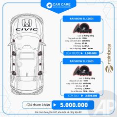 Độ loa ô tô Honda Civic 2025 (8 loa - 12 loa)