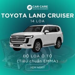 Độ loa ô tô Toyota Land Cruiser (14 loa)