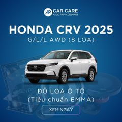 Độ loa ô tô Honda CRV 2025 (8 loa - 12 loa)