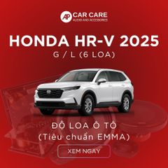 Độ loa ô tô Honda HRV 2025 (6 loa - 8 loa)