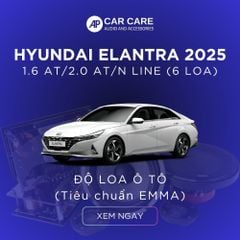 Độ loa ô tô Huyndai Elantra 2025 (6 loa)