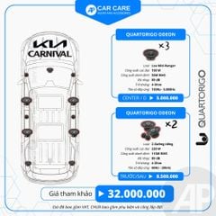 Độ loa ô tô KIA Carnival 2025 (6 loa - 12 loa)