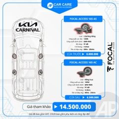 Độ loa ô tô KIA Carnival 2025 (6 loa - 12 loa)