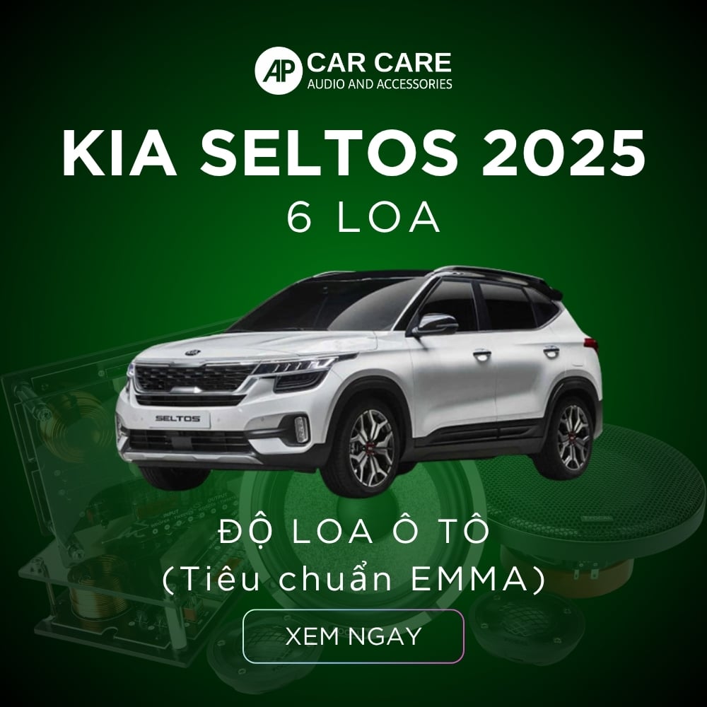 Độ loa ô tô KIA Seltos 2025 (6 loa)