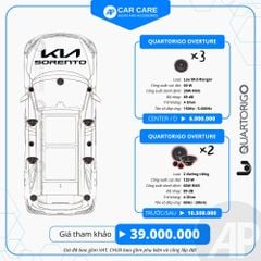 Độ loa ô tô KIA Sorento (6 loa - 12 loa)