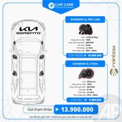 Độ loa ô tô KIA Sorento (6 loa - 12 loa)