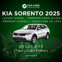 Độ loa ô tô KIA Sorento (6 loa - 12 loa)