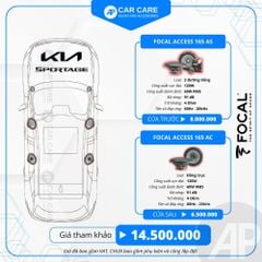 Độ loa ô tô KIA Sportage 2025 (6 loa - 8 loa)
