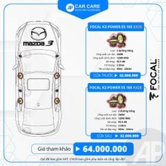 Độ loa ô tô Mazda 3 2025 (8 loa)