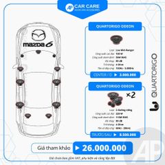 Độ loa ô tô Mazda 6 2025 (6 loa - 11 loa)