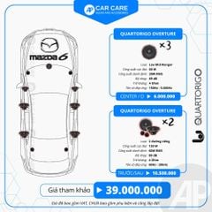 Độ loa ô tô Mazda 6 2025 (6 loa - 11 loa)