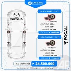 Độ loa ô tô Mazda 6 2025 (6 loa - 11 loa)