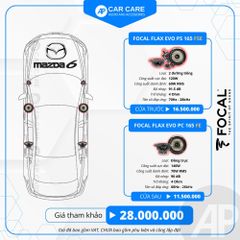 Độ loa ô tô Mazda 6 2025 (6 loa - 11 loa)