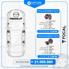 Độ loa ô tô Mazda 6 2025 (6 loa - 11 loa)