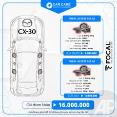 Độ loa ô tô Mazda CX-30 2025 (8 loa)