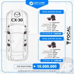 Độ loa ô tô Mazda CX-30 2025 (8 loa)