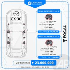 Độ loa ô tô Mazda CX-30 2025 (8 loa)