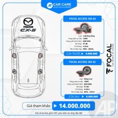 Độ loa ô tô Mazda CX-5 2025 (6 loa - 10 loa)