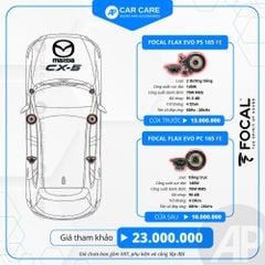 Độ loa ô tô Mazda CX-5 2025 (6 loa - 10 loa)